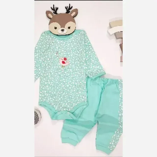 ست بادی و شلوار بچگانه نرم و لطیف در سه سایز مختلف