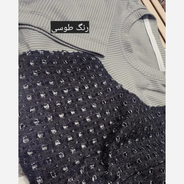 ست تیشرت و شلوار پسرانه جین و کبریتی مناسب 4 تا 13 سال